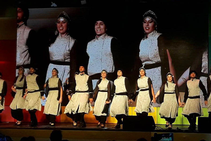 El Dabke presente en el anfiteatro del Espacio Dorrego.