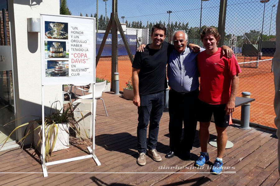Agustín Calleri,  Adib Attie y Diego Del Río.