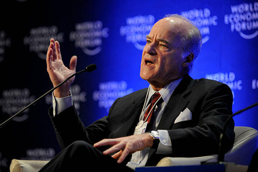 Henry Kravis en el Foro de Davos (ver detalles en Nota al pie de la publicación)