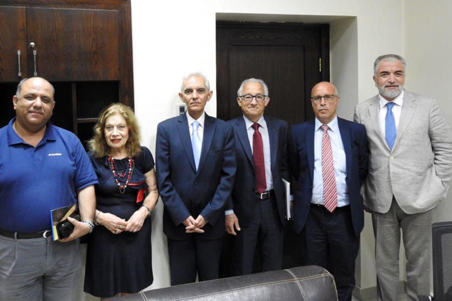 Delegación de la Colectividad Siria de Chile con el Viceministro de Salud Dr. Ahmed Khalifawi