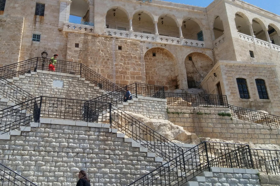 El Monasterio de Saidnaya recibe cada vez más peregrinos y turistas (Foto: Pablo Sapag M.)