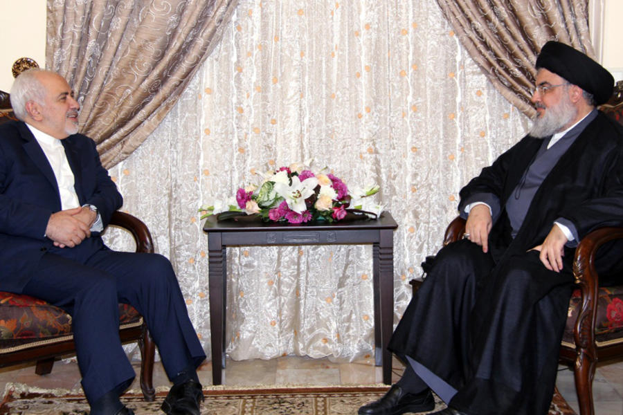 El Ministro de Relaciones Exteriores de Irán visita al Secretario General del Movimiento Hezbollah Sayyed Hassan Nasrallah  |  Beirut, febrero 11, 2019 (Foto NNA / Líbano) 