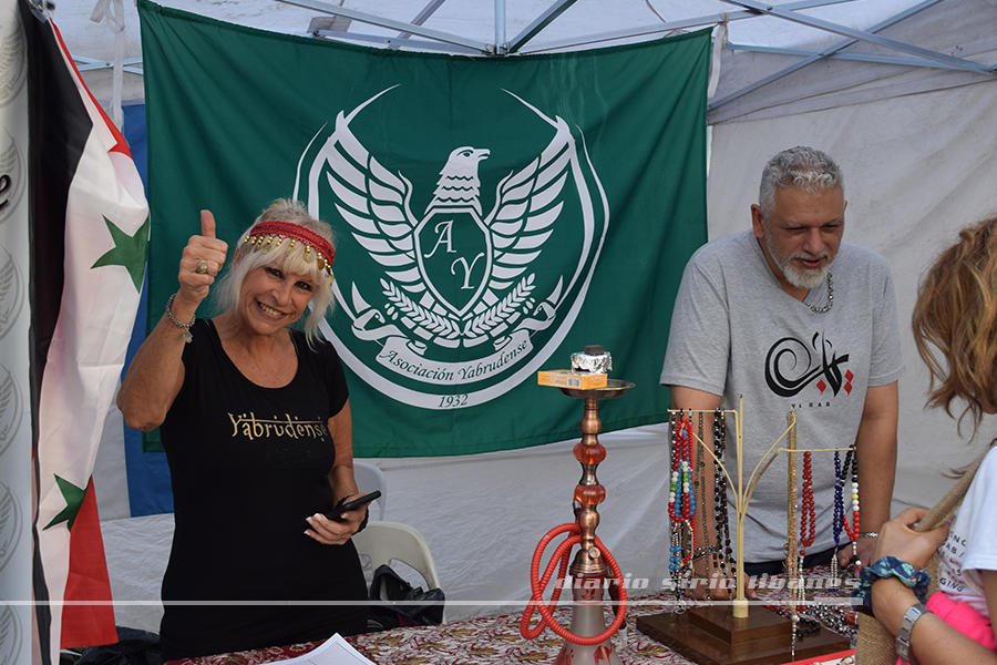 Stand de la Asociación Yabrudense de Beneficencia