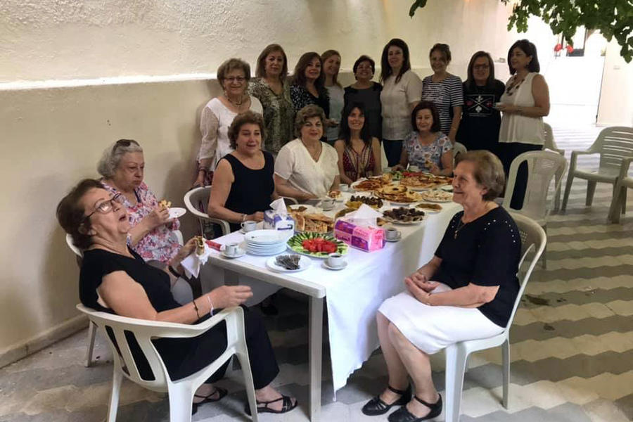 Otra de las actividades de las Damas Sirias en Homs