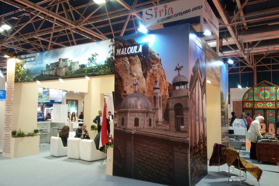 Pabellón de Siria en FITUR 2020 (Foto: Pablo Sapag M.)