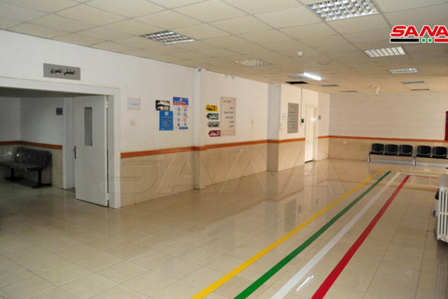 Hospital Nacional al-Zabadani, provincia de Damasco, Siria (Foto: SANA)