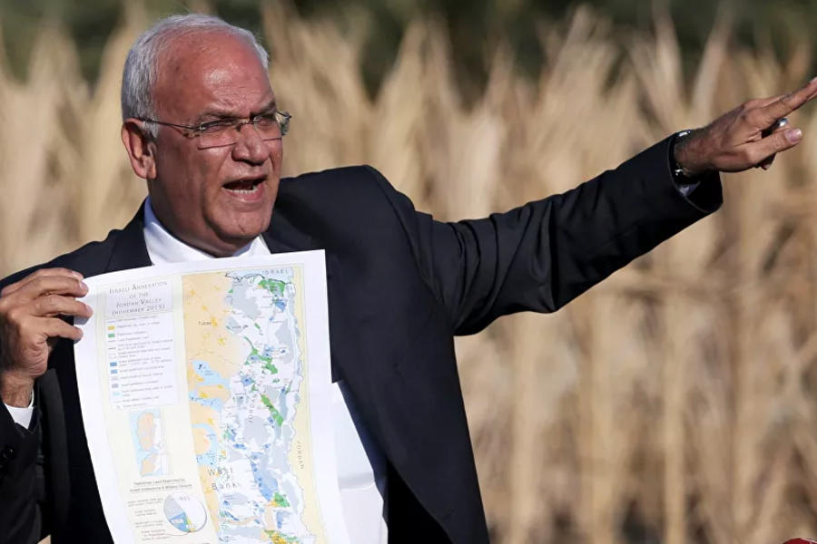 Dr. Saeb Erekat (Foto: Mohamad Torokman /  REUTERS)