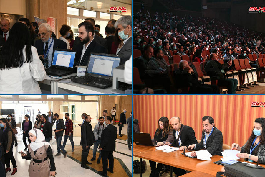 Apertura de Conferencia Internacional sobre Transformación Digital | Damasco - Abril 9, 2021 (Fotos: SANA)