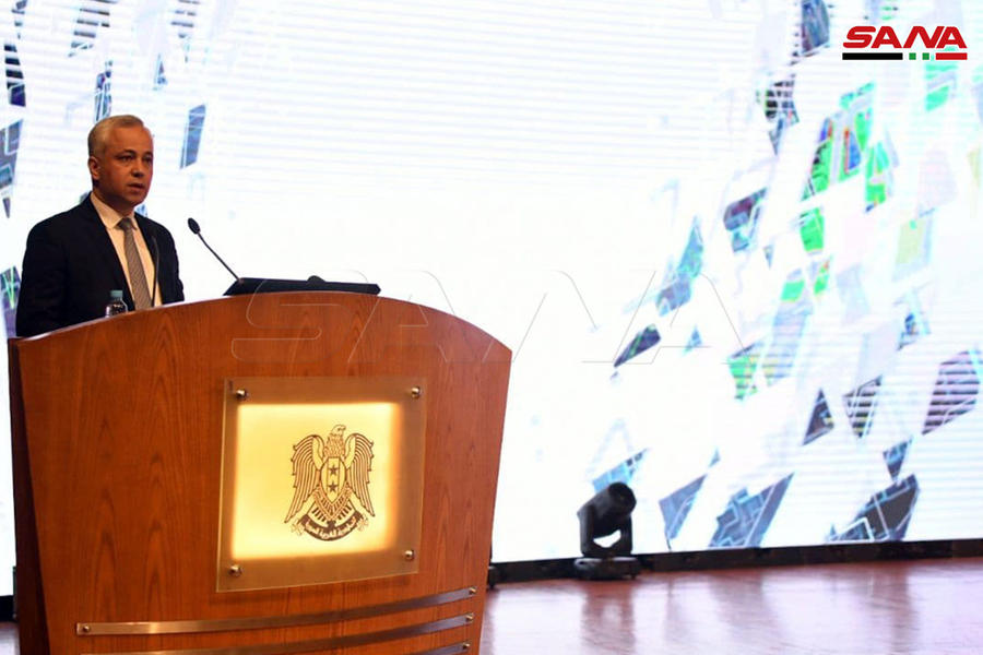 Apertura de Conferencia Internacional sobre Transformación Digital | Damasco - Abril 9, 2021 (Foto: SANA)
