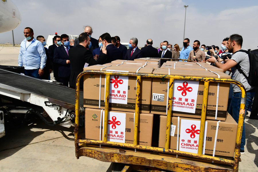 Siria recibe donación de 150 mil vacunas Sinopharm de China | Damasco, Abril 24, 2021 (Foto: XINHUA)