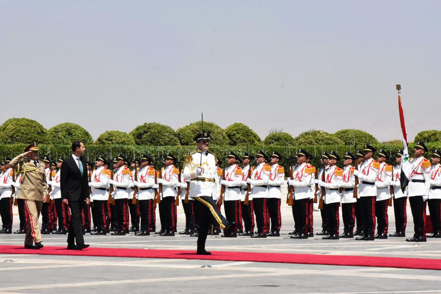 Juramento Constitucional del presidente Bashar al-Asad | Damasco, Julio 17, 2021 (Foto: Presidencia Siria)