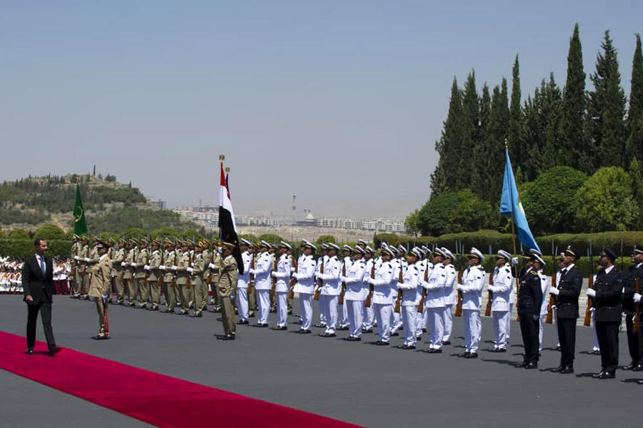 Juramento Constitucional del presidente Bashar al-Asad | Damasco, Julio 17, 2021 (Foto: Presidencia Siria)