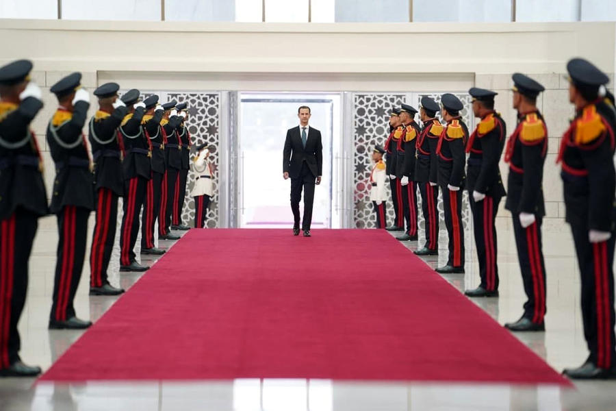 Juramento Constitucional del presidente Bashar al-Asad | Damasco, Julio 17, 2021 (Foto: Presidencia Siria)