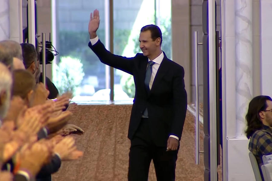 Juramento Constitucional del presidente Bashar al-Asad | Damasco, Julio 17, 2021 (Foto: Presidencia Siria)