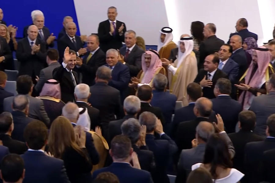 Juramento Constitucional del presidente Bashar al-Asad | Damasco, Julio 17, 2021 (Foto: Presidencia Siria)