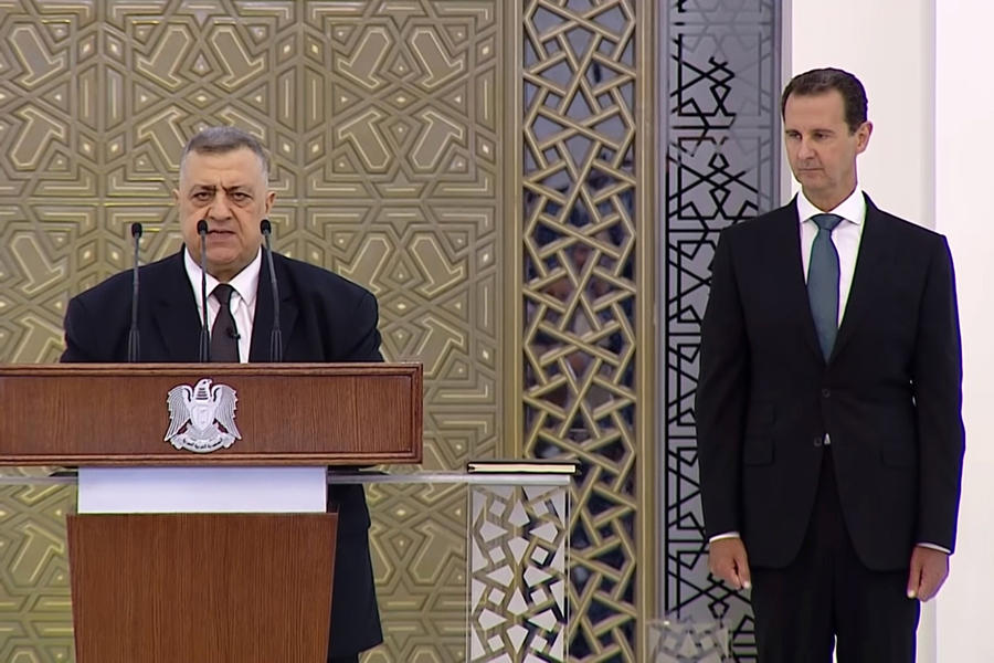 Juramento Constitucional del presidente Bashar al-Asad | Damasco, Julio 17, 2021 (Foto: Presidencia Siria)
