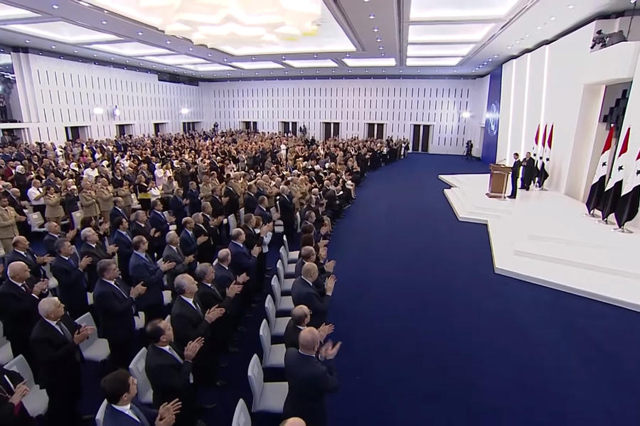 Juramento Constitucional del presidente Bashar al-Asad | Damasco, Julio 17, 2021 (Foto: Presidencia Siria)