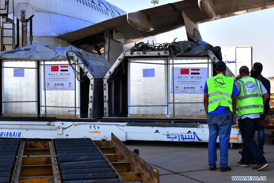 Siria recibe donación de vacunas de China  |  Damasco, Julio 30, 2021 (Foto: Agencia Xinhua)