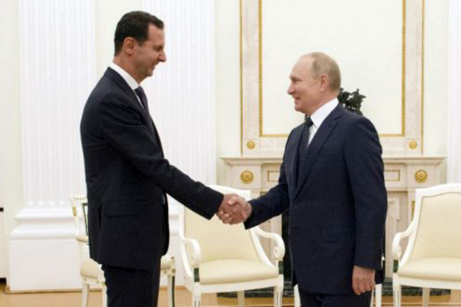 Cumbre entre los presidentes de Siria y Rusia, Bashar al-Asad y Vladimir Putin | Moscú, Septiembre 14, 2021 