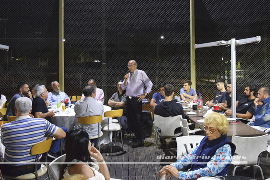 El presidente del CSLBA dio la bienvenida y brindó su mensaje a los presentes
