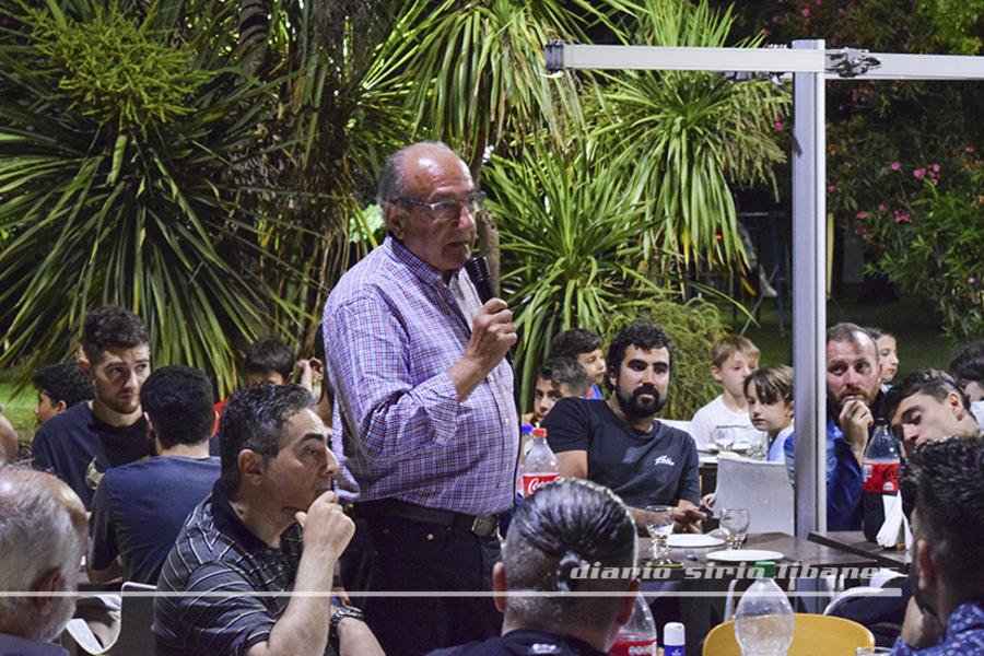 El presidente del CSLBA dio la bienvenida y brindó su mensaje a los presentes
