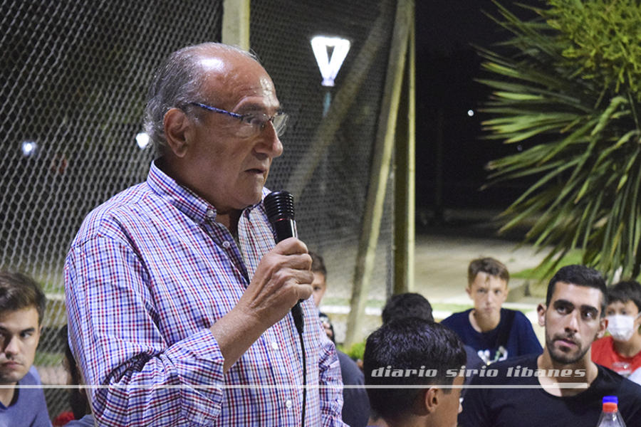 El presidente del CSLBA dio la bienvenida y brindó su mensaje a los presentes