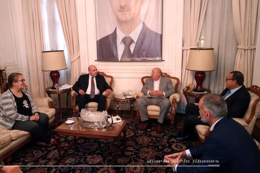 Encuentro de directivos con el Sr. Embajador de Siria | Marzo 18, 2022 (Foto: Diario Sirio Libanés)