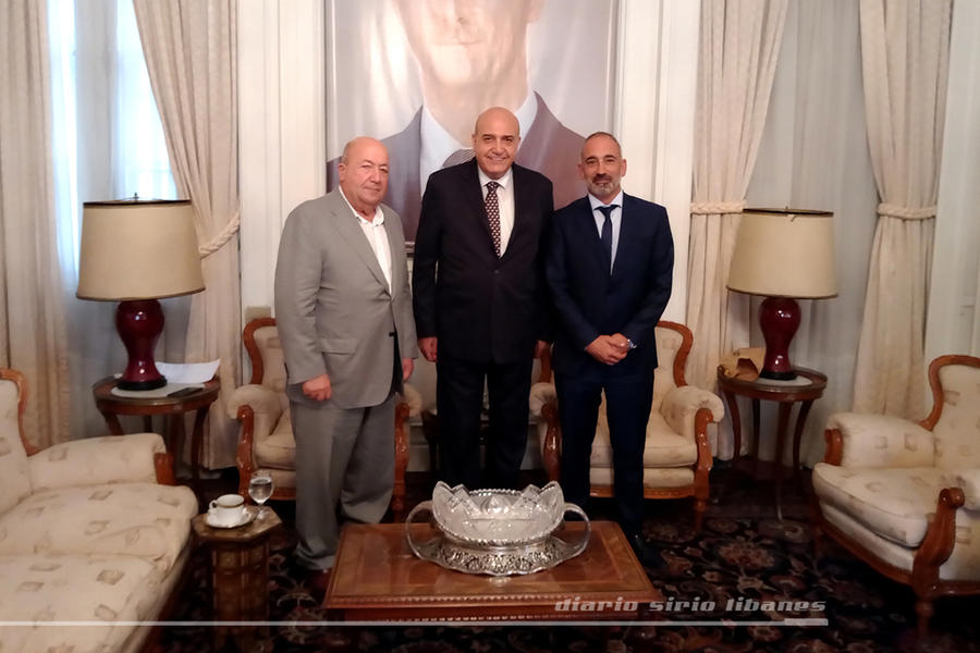 Encuentro de directivos con el Sr. Embajador de Siria | Marzo 18, 2022 (Foto: Diario Sirio Libanés)