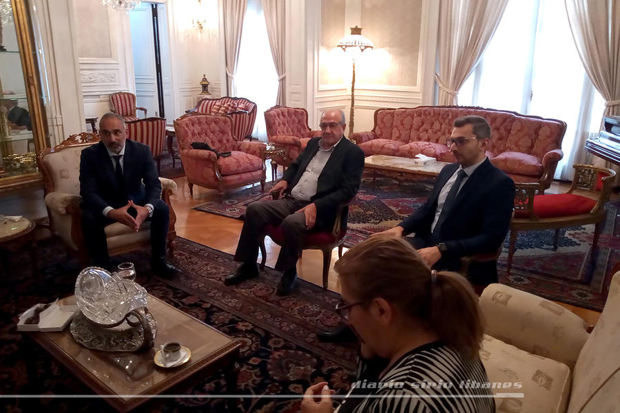 Encuentro de directivos con el Sr. Embajador de Siria | Marzo 18, 2022 (Foto: Diario Sirio Libanés)