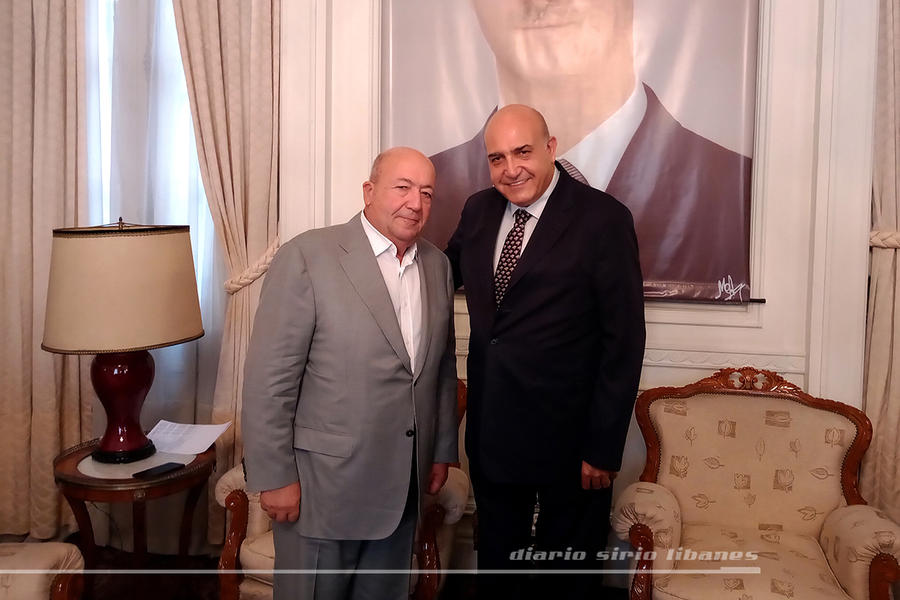 Encuentro de directivos con el Sr. Embajador de Siria | Marzo 18, 2022 (Foto: Diario Sirio Libanés)