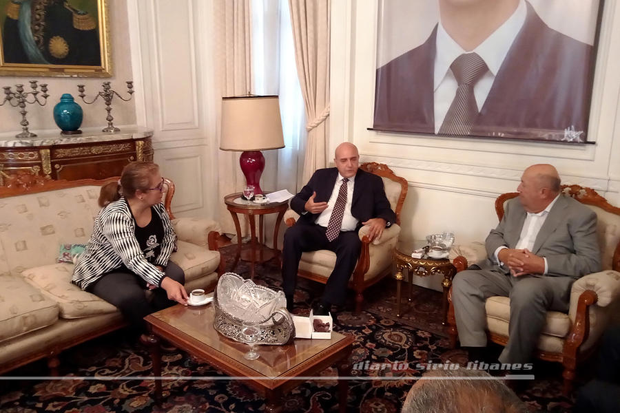 Encuentro de directivos con el Sr. Embajador de Siria | Marzo 18, 2022 (Foto: Diario Sirio Libanés)