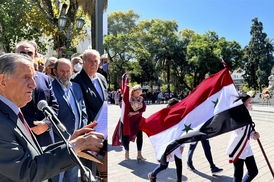 Acto por el 76º Aniversario de la Independencia de Siria en Córdoba | Abril 18, 2022 (Foto: Consulado de Siria en Córdoba)