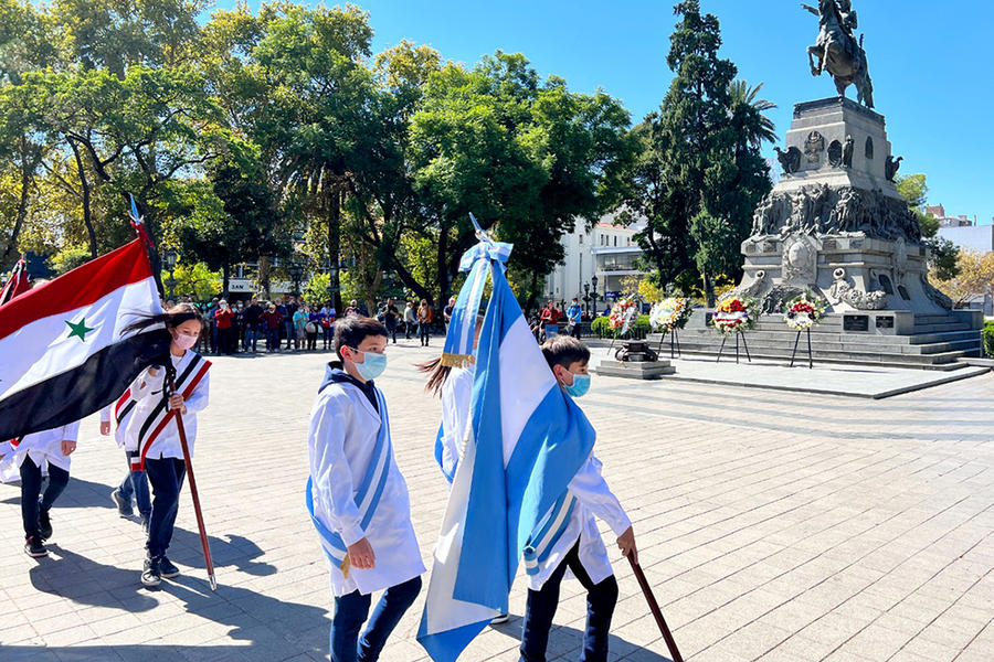 Acto por el 76º Aniversario de la Independencia de Siria en Córdoba | Abril 18, 2022 (Foto: Consulado de Siria en Córdoba)