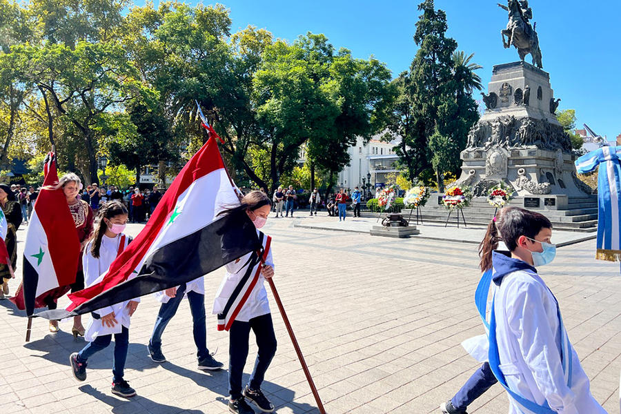 Acto por el 76º Aniversario de la Independencia de Siria en Córdoba | Abril 18, 2022 (Foto: Consulado de Siria en Córdoba)