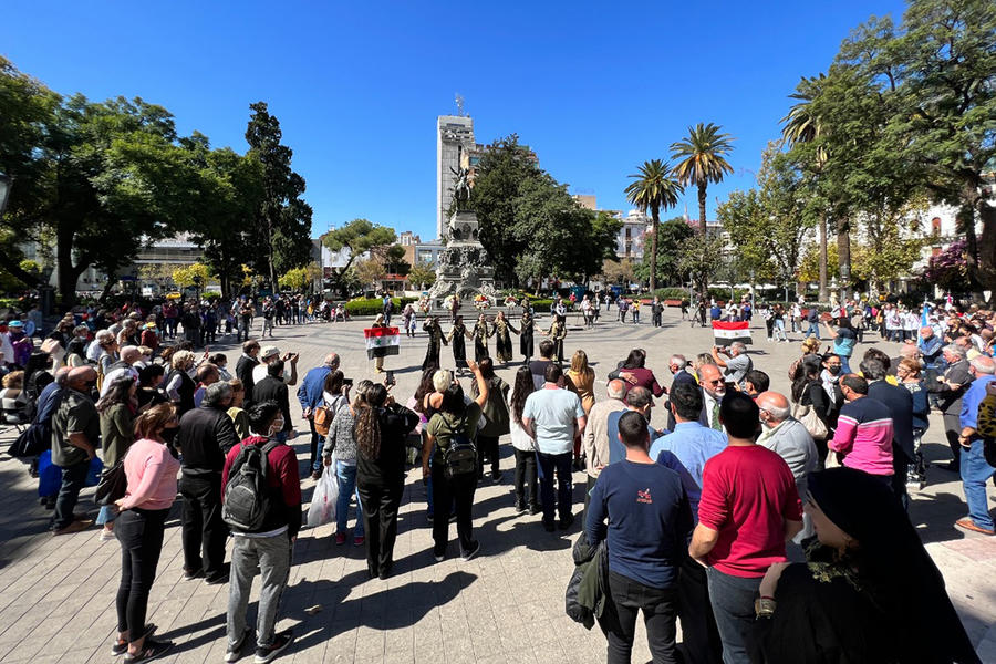 Acto por el 76º Aniversario de la Independencia de Siria en Córdoba | Abril 18, 2022 (Foto: Consulado de Siria en Córdoba)