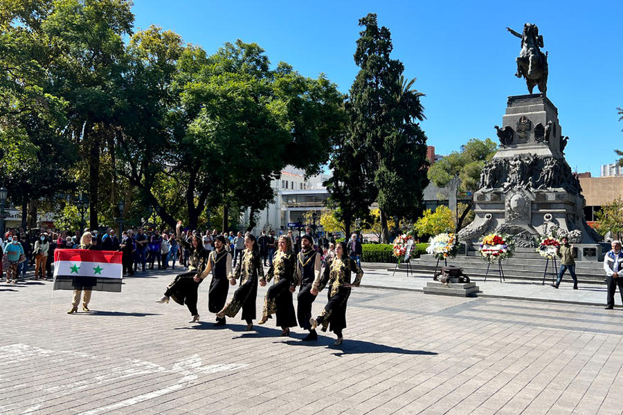 Acto por el 76º Aniversario de la Independencia de Siria en Córdoba | Abril 18, 2022 (Foto: Consulado de Siria en Córdoba)