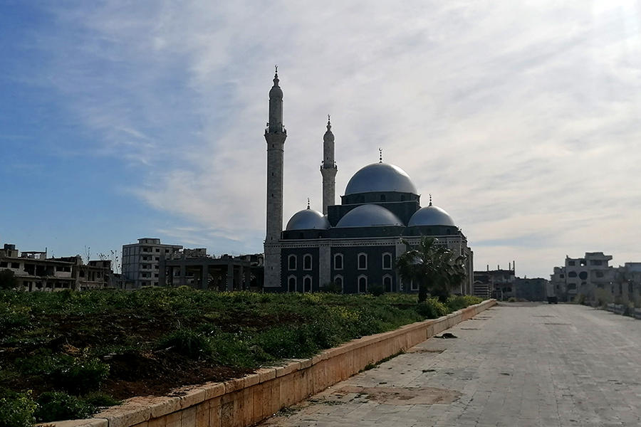 Mezquita de Jaled ibn al Walid en Homs (Foto: Pablo Sapag M.)