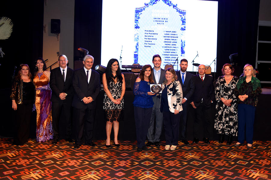 Cena de Gala celebrando el centenario de la Unión Sirio Libanesa de Salta | Julio 23, 2022 (Foto: USL Salta)