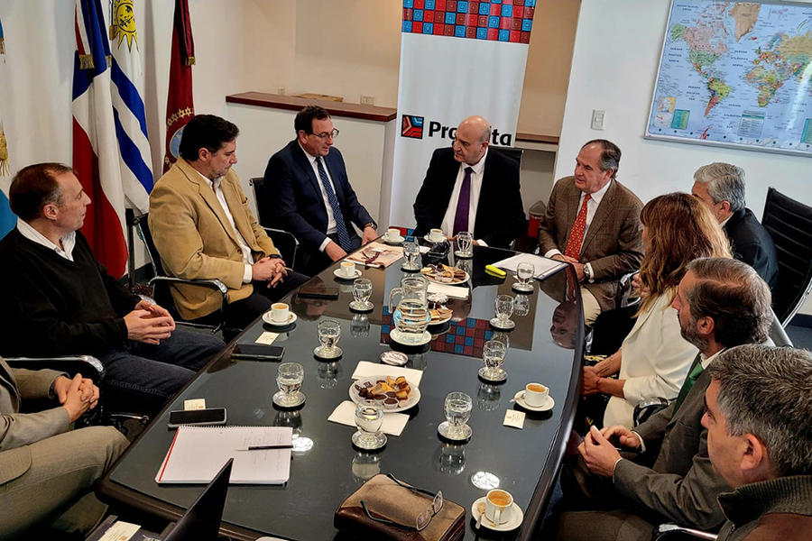 Reunión del Sr. Embajador de Siria, Dr. Sami Salameh, con autoridades de ProSalta | Julio 25, 2022 (Foto: Fundación ProSalta)