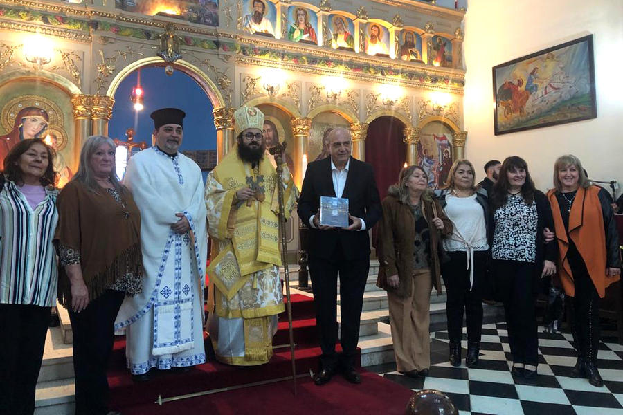 Monseñor Santiago El Khoury ofició misa en la Parroquia San Jorge | Salta, Julio 24, 2022 (Foto: Parroquia San Jorge)