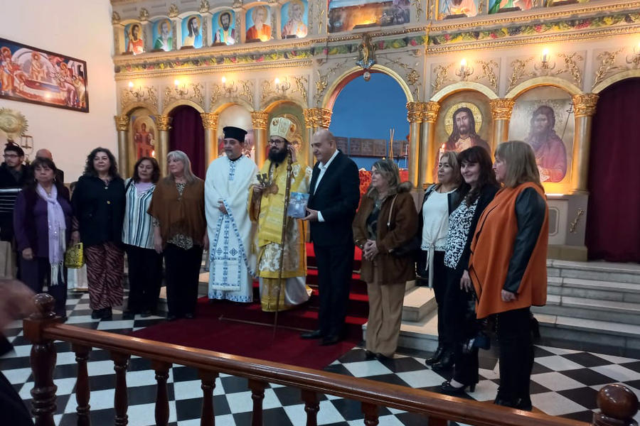 Monseñor Santiago El Khoury ofició misa en la Parroquia San Jorge | Salta, Julio 24, 2022 (Foto: Parroquia San Jorge)