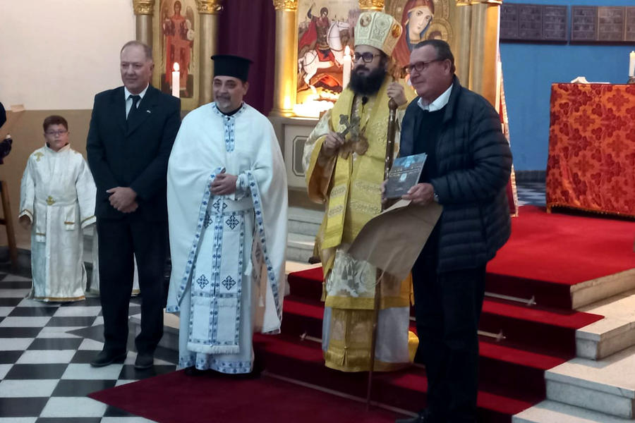 Monseñor Santiago El Khoury ofició misa en la Parroquia San Jorge | Salta, Julio 24, 2022 (Foto: Parroquia San Jorge)