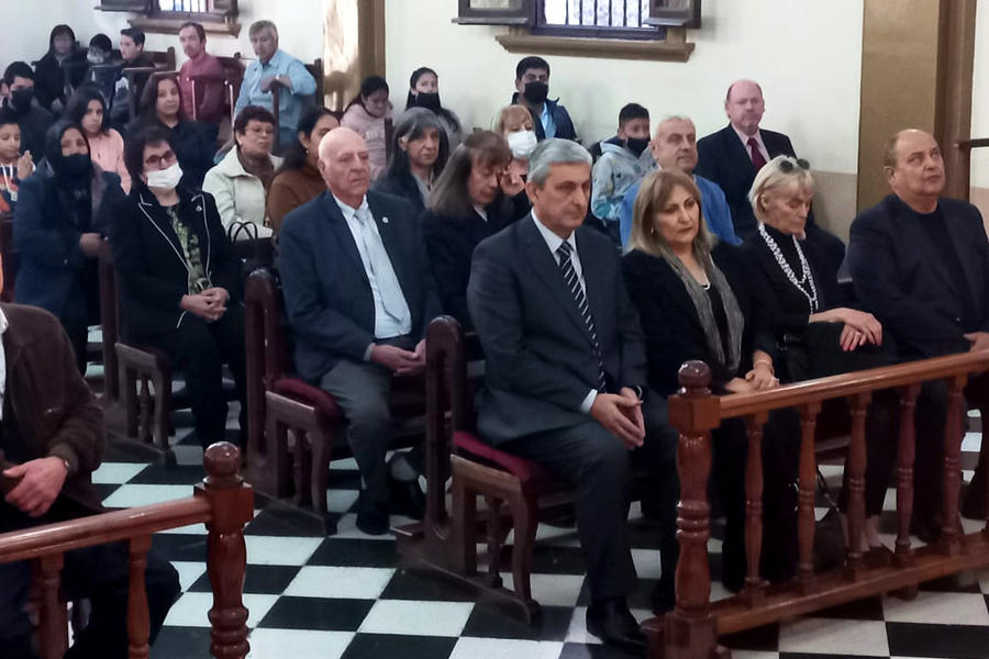 Monseñor Santiago El Khoury ofició misa en la Parroquia San Jorge | Salta, Julio 24, 2022 (Foto: Parroquia San Jorge)
