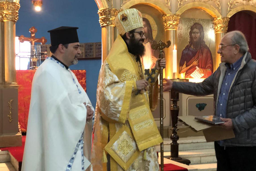 Monseñor Santiago El Khoury ofició misa en la Parroquia San Jorge | Salta, Julio 24, 2022 (Foto: Parroquia San Jorge)