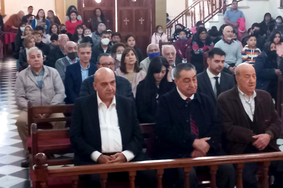 Monseñor Santiago El Khoury ofició misa en la Parroquia San Jorge | Salta, Julio 24, 2022 (Foto: Parroquia San Jorge)