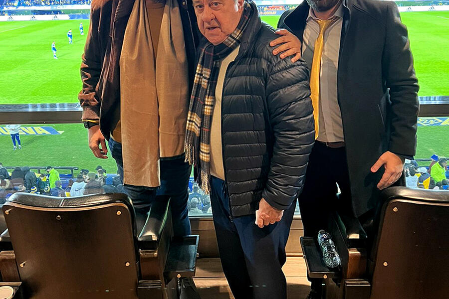 Visita del Sr. Embajador del Estado de Kuwait, S.E. Abdullah Ali Al-Yahya, al Estadio Alberto J. Armando, “La Bombonera” | Buenos Aires, Agosto 6, 2022 (Foto: Diario Sirio Libanés)