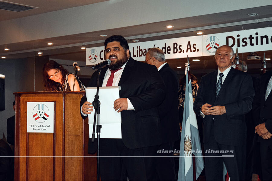 El Lic. Said Chaya recibe Mención UGARIT en Ciencia y Técnica (Foto: DSL)