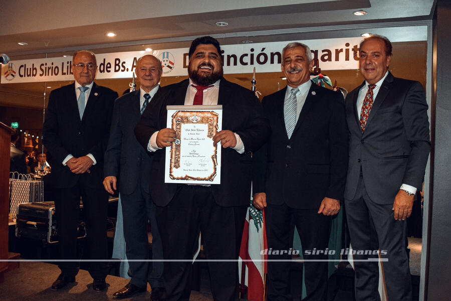El Lic. Said Chaya recibe Mención UGARIT en Ciencia y Técnica (Foto: DSL)