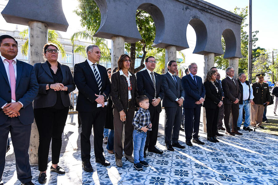 Acto oficial por el 78º aniversario de la Independencia de la República Árabe Siria en Santiago del Estero | Abril 17, 2024 (Foto: SSL Santiago del Estero)