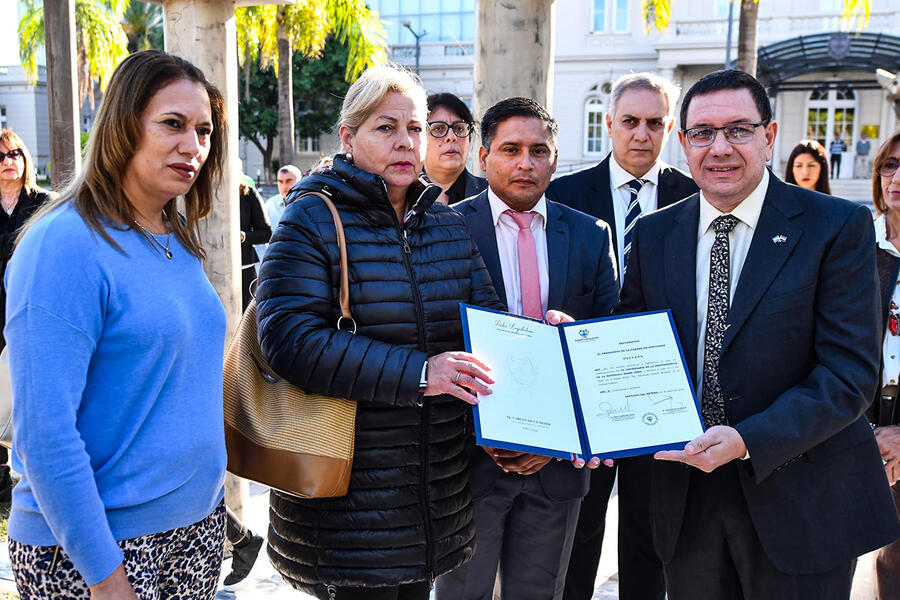 Acto oficial por el 78º aniversario de la Independencia de la República Árabe Siria en Santiago del Estero | Abril 17, 2024 (Foto: SSL Santiago del Estero)